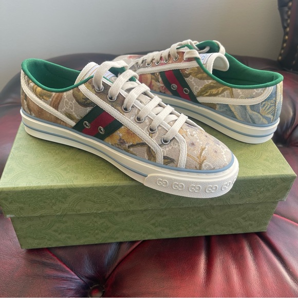 Gucci Shoes - NIB Authentic Gucci Supreme H2O Floral
Tennis Sneaker